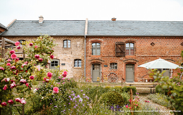 Stallgebäude, Foto: Kai Branns, Lizenz: Thomashof GbR