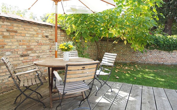 Ferienhaus Terrasse, Foto: Harms, Lizenz: Harms