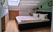 Schlafbereich - Zimmer 3, Foto: Ines Schomburg, Lizenz: Ines Schomburg