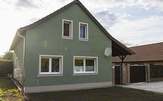 Hausansicht Vorn, Foto: Stefan Dommaschk, Lizenz: Stefan Dommaschk