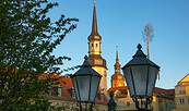 Morgens am Markt in Spremberg, Foto: Laila Wentworth, Lizenz: Laila Wentworth