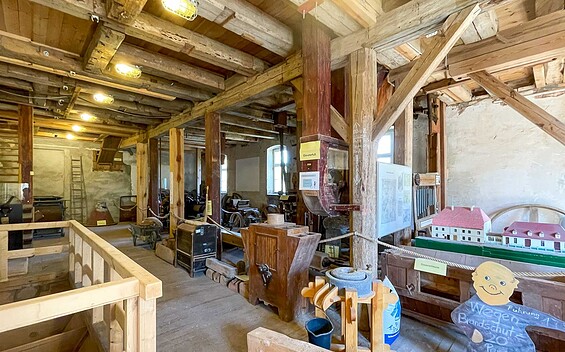 Historic monk mill in the Mühlenbeck region 