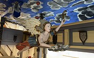 Taufengel in der Fischerkirche Ferch , Foto: Gemeinde Schwielowsee, Lizenz: Gemeinde Schwielowsee