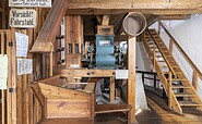 Holländerwindmühle Straupitz - in der Kornmühle, Foto: Gerd Nowak