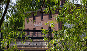 Blick auf das Caféhaus Zille, Foto: Laila Wentworth, Lizenz: Laila Wentworth