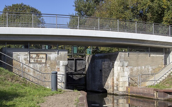 Schleuse Grafenbrück in Marienwerder, Foto: ScottyScout, Lizenz: ScottyScout