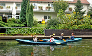 Kanuverleih am Spreewaldhotel Stephanshof, Foto: Spreewaldhotel Stephanshof GmbH, Lizenz: Spreewaldhotel Stephanshof GmbH