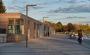 Blick auf das Hafenmeistergebäude, Foto: Hanns Joosten, Lizenz: Hanns Joosten