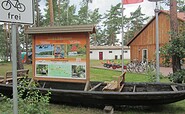 Außenansicht Touristinformation auf dem Spreewälder Seecamping, Foto: Tourismusakademie Brandenburg, Lizenz: Tourismusakademie Brandenburg