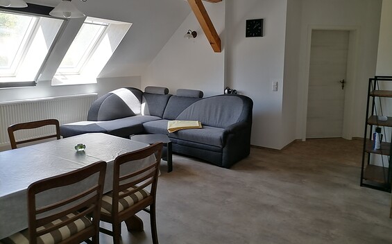 Wohn/Esszimmer, Foto: C. Braun, Lizenz: Tourismusverband Prignitz e.V.