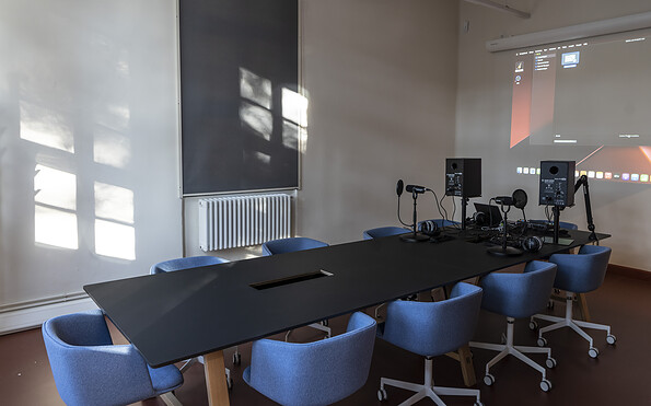 Podcast-Lab als Konferenzraum, Foto: Andreas Friese, Michendorf, Lizenz: KBI GmbH