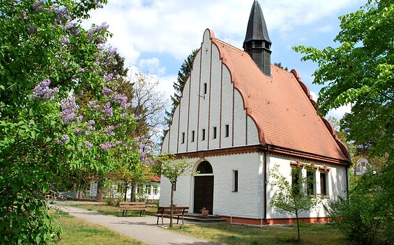 Church Bad Saarow, wedding chapel of Max Schmeling and Anny Ondra, Foto: Tourismusverein Scharmützelsee e.V.