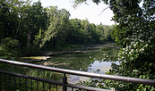 Blick auf den Angelteich Bad Belzig, Foto: Bansen-Wittig