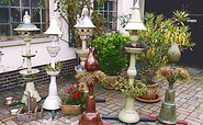 Blumensäulen für den Garten, Foto: Uwe Grasmay, Lizenz: Uwe Grasmay