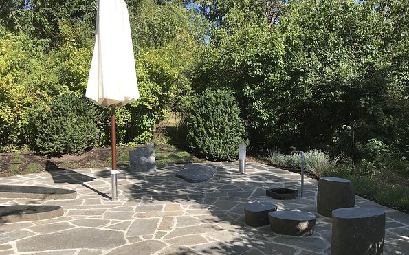 Terrasse Feriendomizil Alter Garten, Foto: Jim Gramming, Lizenz: Agnes Gramming-Steinland