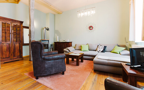 Wohnbereich Wohnung 1, Foto: Jim Gramming, Lizenz: Agnes Gramming-Steinland