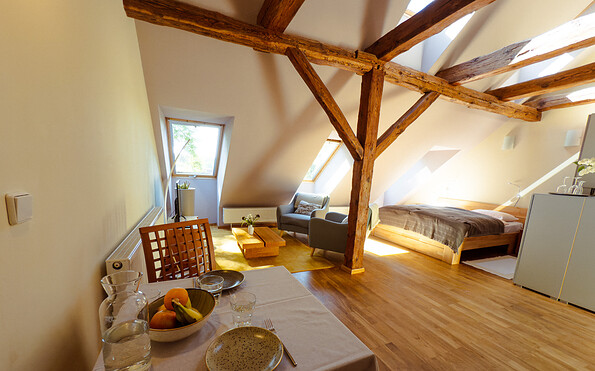 Studio 7 Essbereich, Foto: Jim Gramming, Lizenz: Agnes Gramming-Steinland