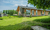 Haupthaus von vorne Ferienwohnung Mellengarten, Foto: Joshua Murat