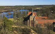 Kloster Chorin aus der Luft gesehen, Foto: Steffen Lehmann, Lizenz: TMB Tourismus-Marketing Brandenburg GmbH