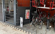 Bicycle repair station Bicycle car park Oranieburg, Foto: Jörg Bartz, Lizenz: TV Ruppiner Seenland e.V.