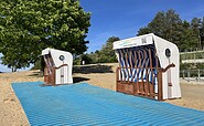 Strandkorb, Foto: Therés Wurzler, Lizenz: Tourismusverband Lausitzer Seenland e.V.