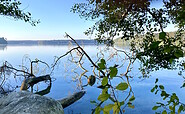 Morgenstimmung am Stechlinsee, Foto: Itta Olaj, Lizenz: Tourismusverband Ruppiner Seenland e. V.