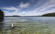 Blick von der Badestelle am Stechlinsee, Foto: Steffen Lehmann, Lizenz: TMB-Fotoarchiv