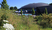 Start und Ziel der Wanderung: die SteinTherme, Foto: Bansen-Wittig