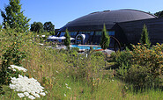 Start und Ziel der Wanderung: die SteinTherme, Foto: Bansen-Wittig