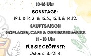 Öffnungszeiten 2025 , Foto: Ulrike Hoffmann