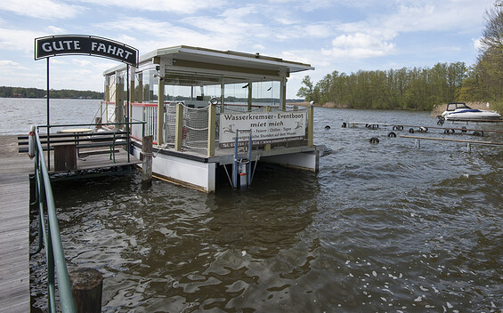 Water brakes in Schwerin, Foto: Dana Klaus, Lizenz: Tourismusverband Dahme-Seenland e.V.
