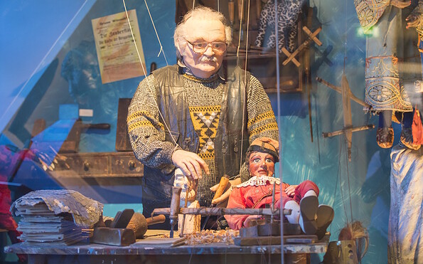 Marionette in Kaspers Welten Museum, Foto: Steffen Lehmann, Lizenz: TMB