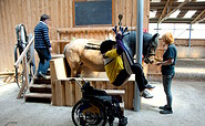 Lift für die Aufstiegshilfe, Foto: Studio Prokopy, Lizenz: Tourismusverband Ruppiner Seenland e.V.