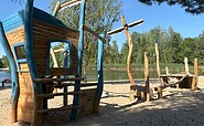 Spielplatz am Strand, Foto: Sabine Ducos, Lizenz: Amt Burg (Spreewald)