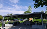 Barbecue area with canopy, Foto: Natalie Schmidt, Lizenz: Tourismusverband Lausitzer Seenland e.V.