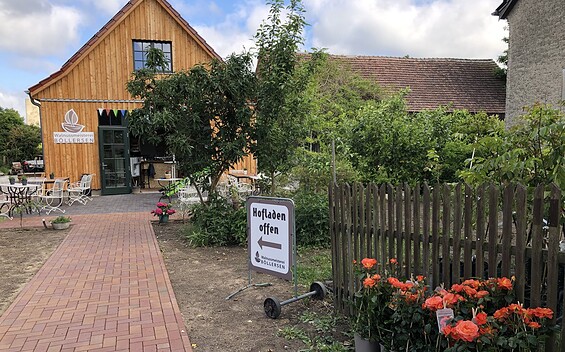 Sommercafé der Walnussmeisterei Böllersen