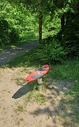 Spielweg Herrensteig, Foto: Amt Mecklenburgische Kleinseenplatte