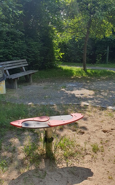 Spielweg Herrensteig, Foto: Amt Mecklenburgische Kleinseenplatte
