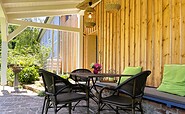 Terrace area can be used on request, vacation apartment 2, Foto: U. Haselbauer, Lizenz: Tourismusverband Lausitzer Seenland e.V.