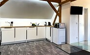 Nochten vacation apartment: Kitchenette, Foto: Ulrike Haselbauer, Lizenz: Tourismusverband Lausitzer Seenland e.V.