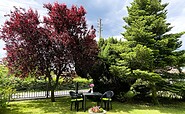 Garden with seating in front of the house, Foto: U. Haselbauer, Lizenz: Tourismusverband Lausitzer Seenland e.V.