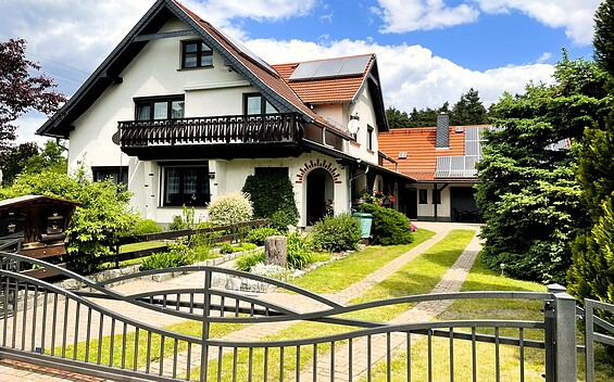 View of the house with separate vacation apartment, Foto: U. Haselbauer, Lizenz: Tourismusverband Lausitzer Seenland e.V.
