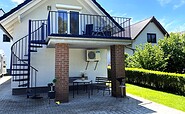 Außentreppe zur Terrasse, Foto: U.Haselbauer, Lizenz: Tourismusverband Lausitzer Seenland e.V.