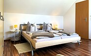 Doppelbett im separaten Schlafzimmer, Foto: U.Haselbauer, Lizenz: Tourismusverband Lausitzer Seenland e.V.