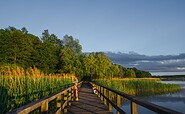 Vogelbeobachtung am Blankensee, Foto: Marie Konrad, Lizenz: Naturparkverwaltung Nuthe-Nieplitz