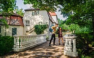 Blick auf das Schloss Blankensee, Foto: Marie Konrad, Lizenz: Naturparkverwaltung Nuthe-Nieplitz