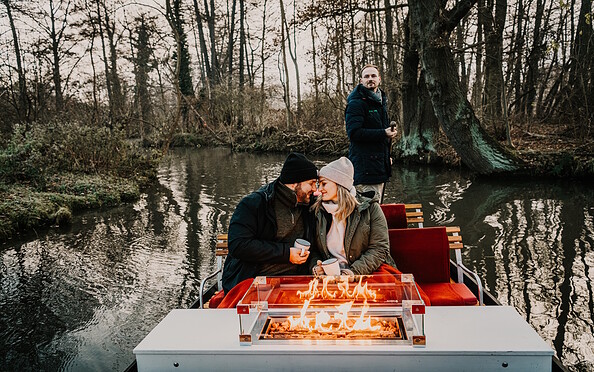 Kaminkahnfahrt im Spreewald, Foto: Malte Jäger, Lizenz: TB