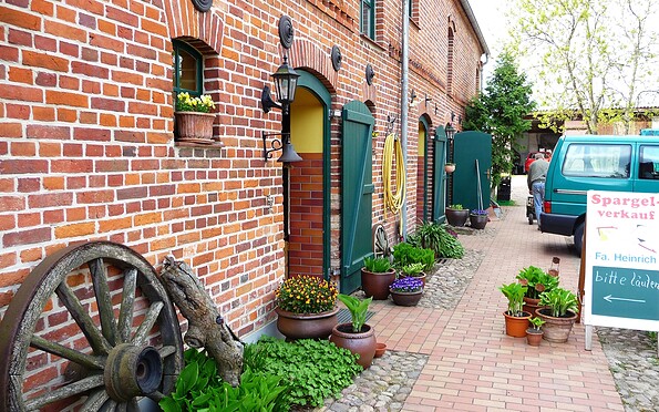Farm store at the stork's nest in Rieben, Foto: Katrin Greiser, Lizenz: Katrin Greiser