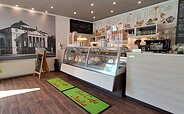Interior Eis Cafe Italia, Foto: Beate Kroll, Lizenz: Touristinformation Senftenberg