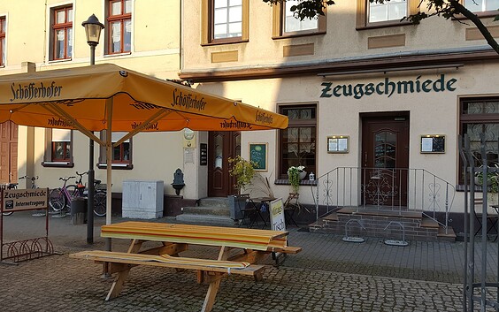 Außenansicht Restaurant Zeugschmiede, Foto: E. Kruse, Lizenz: E. Kruse